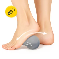 4FIZJO Podwójna piłka do masażu DOUBLE BALL szara New