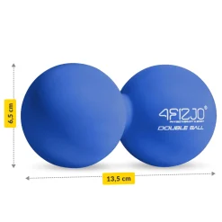 4FIZJO Podwójna piłka do masażu DOUBLE BALL niebieska Online