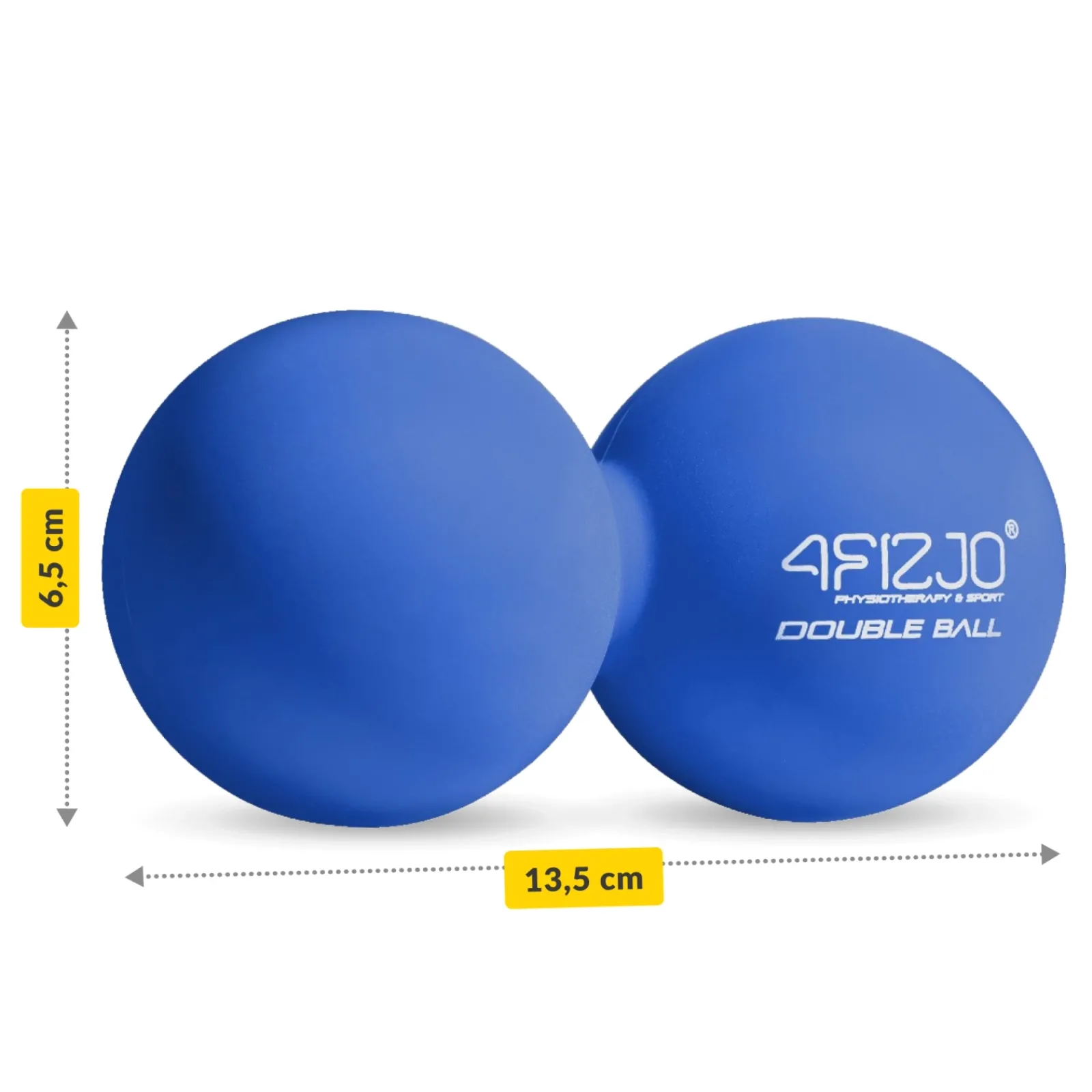4FIZJO Podwójna piłka do masażu DOUBLE BALL niebieska Online