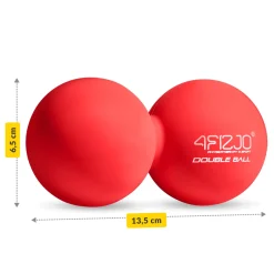 4FIZJO Podwójna piłka do masażu DOUBLE BALL czerwona Outlet