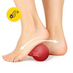 4FIZJO Podwójna piłka do masażu DOUBLE BALL czerwona Outlet