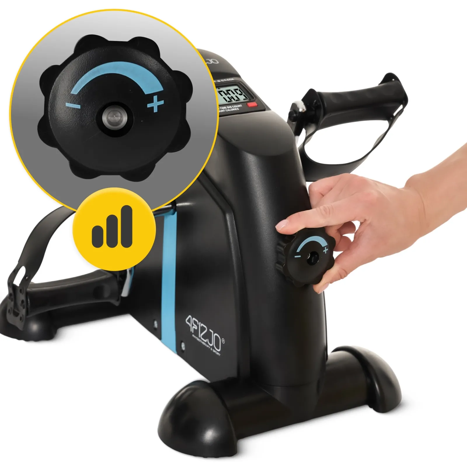 4FIZJO Rotor rowerek rehabilitacyjny EVO czarny Discount