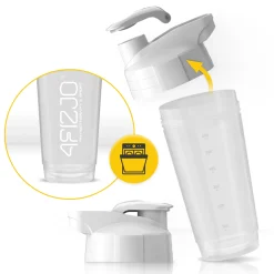 4FIZJO Shaker sportowy ULTRA do odżywek 700 ml Hot