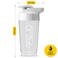 4FIZJO Shaker sportowy ULTRA do odżywek 700 ml Hot