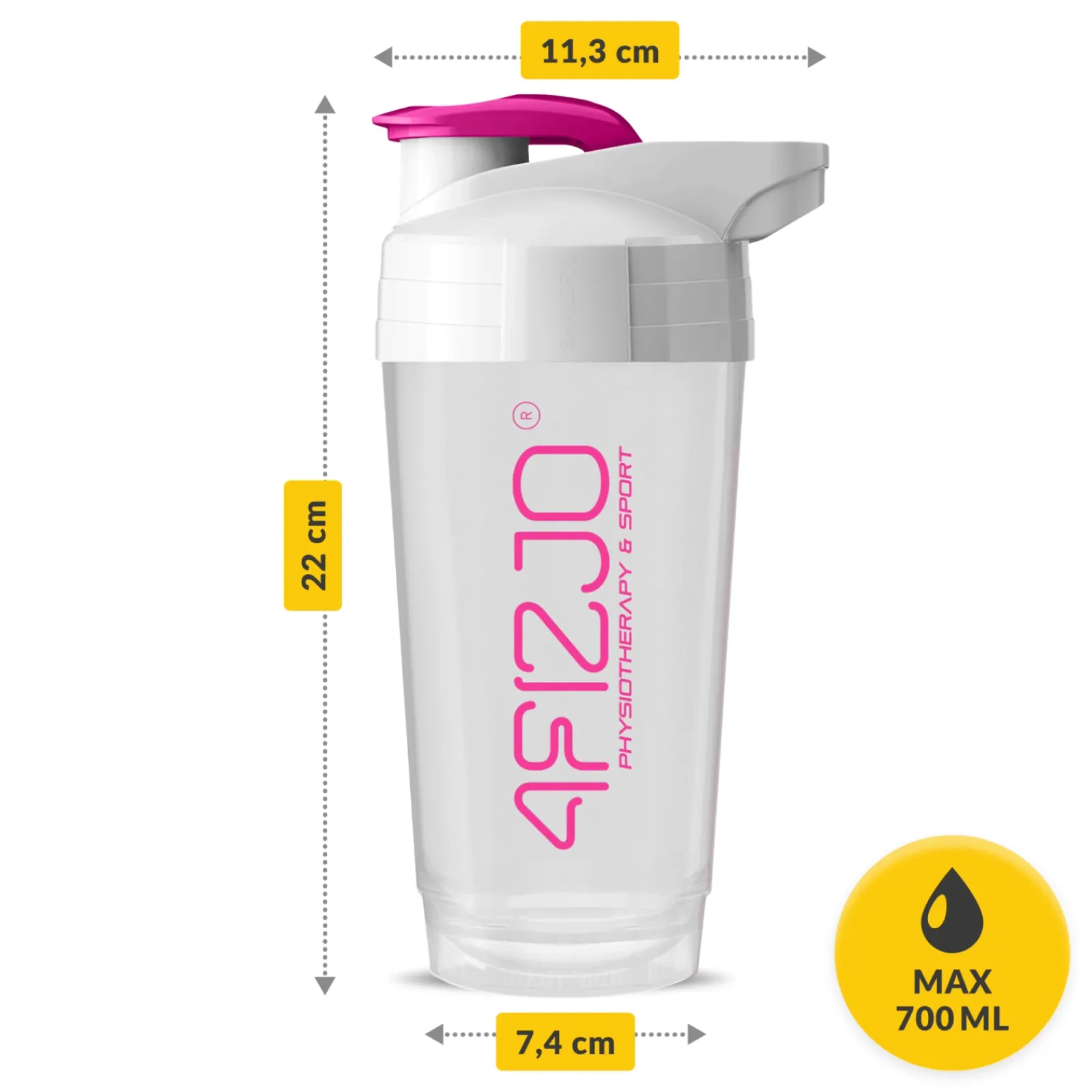4FIZJO Shaker sportowy ULTRA do odżywek 700 ml Sale
