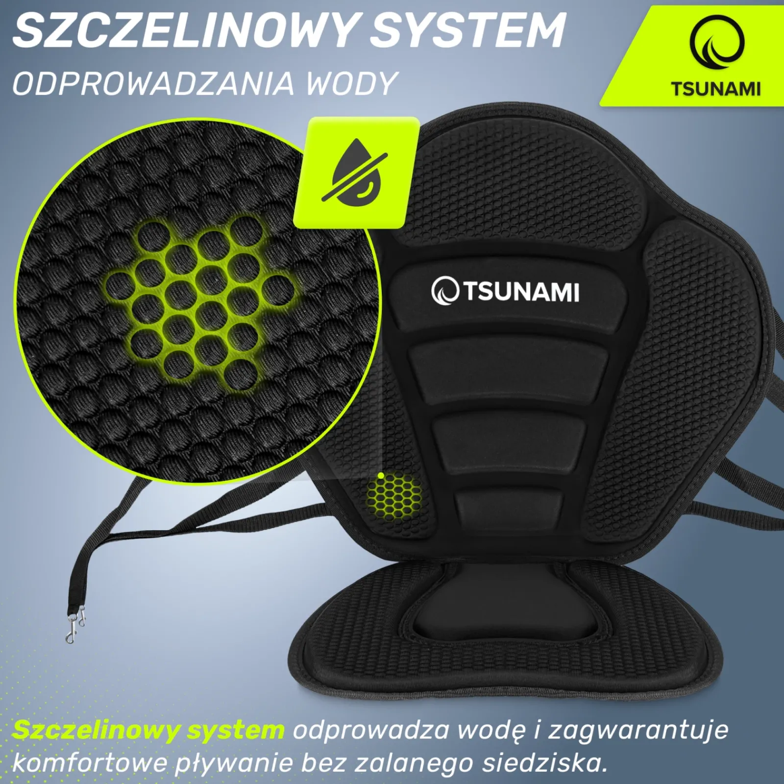 4FIZJO Siedzisko z oparciem do deski SUP TSUNAMI Sale