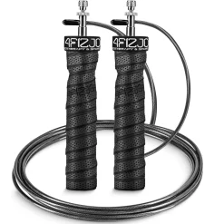 4FIZJO Skakanka bokserska z obciążeniem 3 m czarna Best