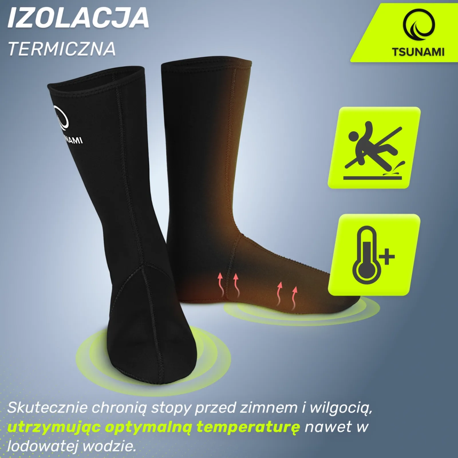 4FIZJO Skarpety neoprenowe do morsowania 38/39 Best