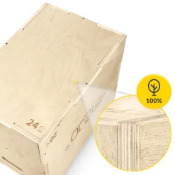 4FIZJO Skrzynia plyometryczna jump box 50 x 75 x 60 New