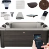 4FIZJO Spa ogrodowe całoroczne MSpa TRIBECA 6-osobowe Discount