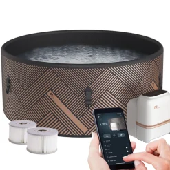 4FIZJO Spa ogrodowe dmuchane MSpa MONO Max WiFi 8-osobowe Outlet