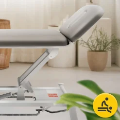 4FIZJO Stół do masażu i rehabilitacji elektryczny PURE Szary Online