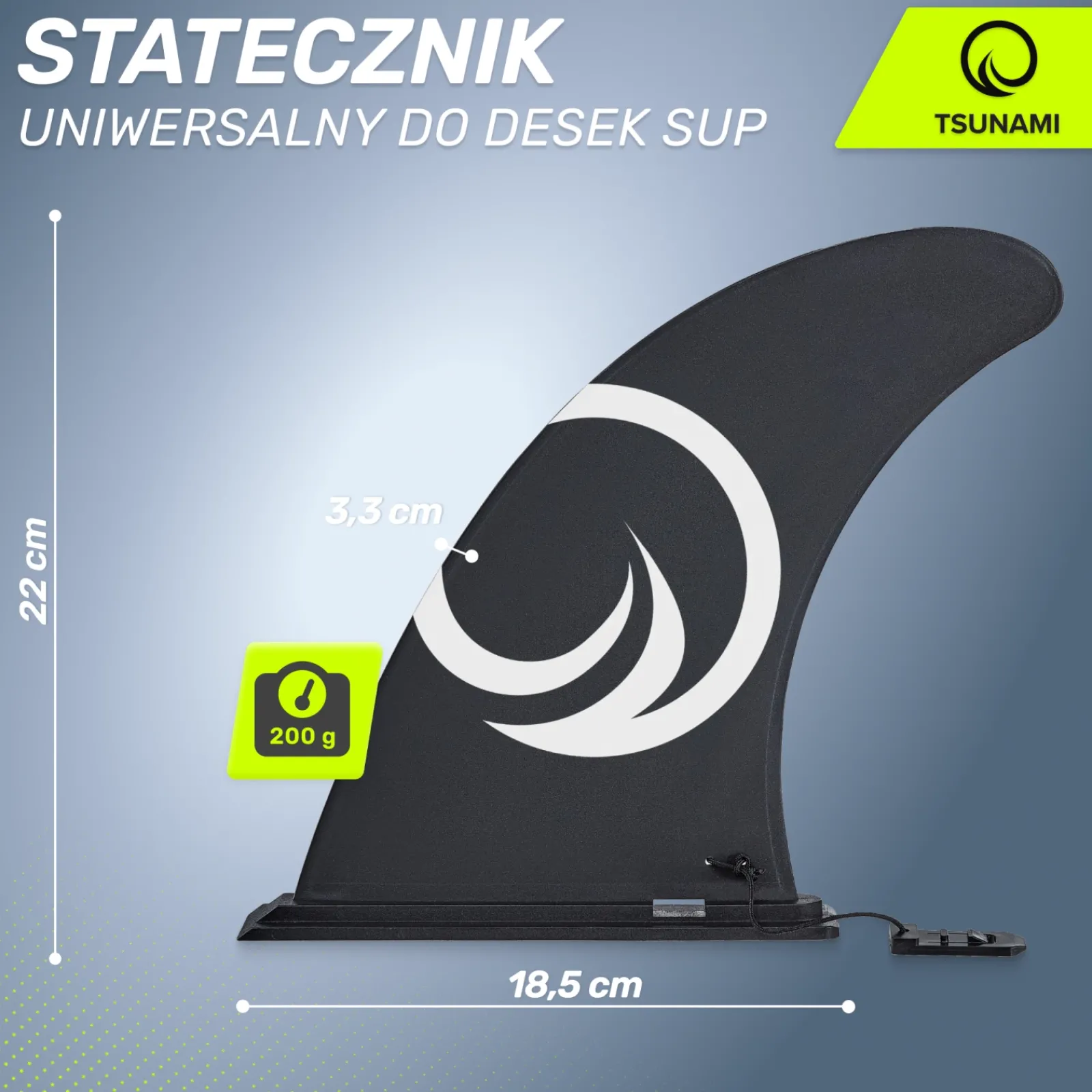 4FIZJO Statecznik do deski SUP uniwersalny TSUNAMI Outlet