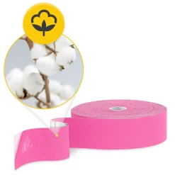 4FIZJO Taśma do kinesiotapingu 5 cm x 31 m Różowy Discount