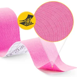 4FIZJO Taśma do kinesiotapingu 7,5 cm x 5 m Różowy Discount