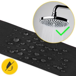 4FIZJO Taśma do kinesiotapingu 5 cm x 31 m Czarny New
