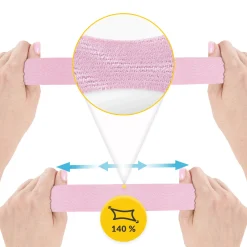 4FIZJO Taśma do kinesiotapingu 5 cm x 5 m Różowy Sale
