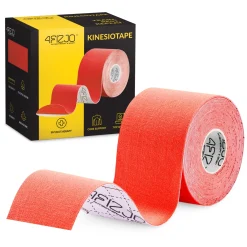4FIZJO Taśma do kinesiotapingu 5 cm x 5 m Czerwony Sale
