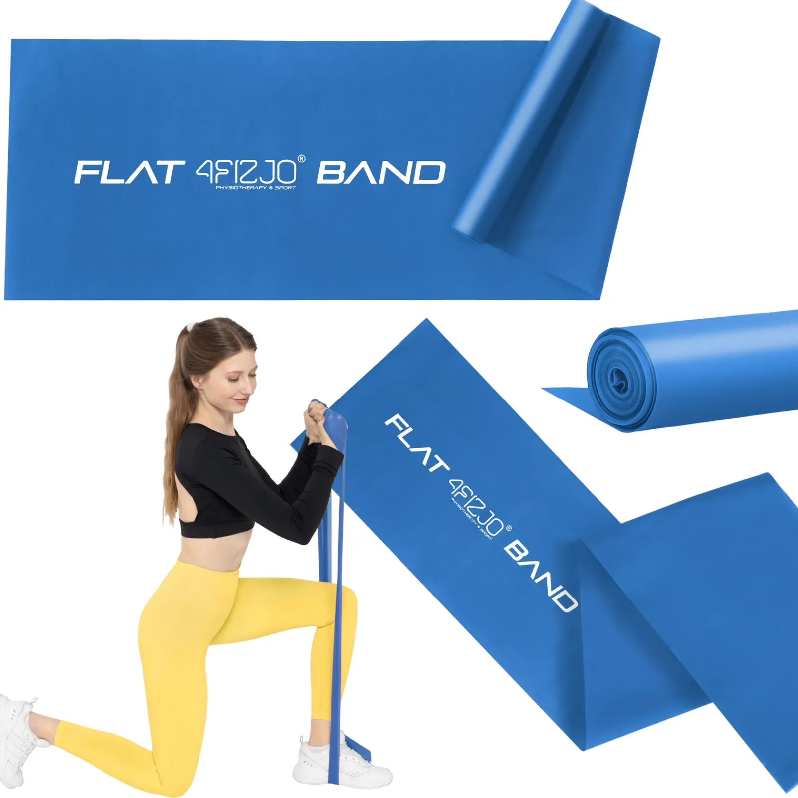 4FIZJO Taśma rehabilitacyjna FLAT BAND 9-11 kg Sale