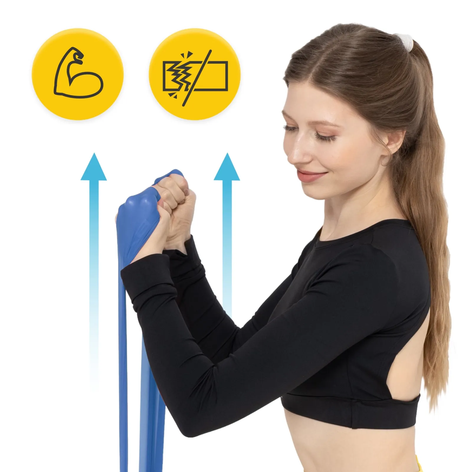 4FIZJO Taśma rehabilitacyjna FLAT BAND 9-11 kg Sale