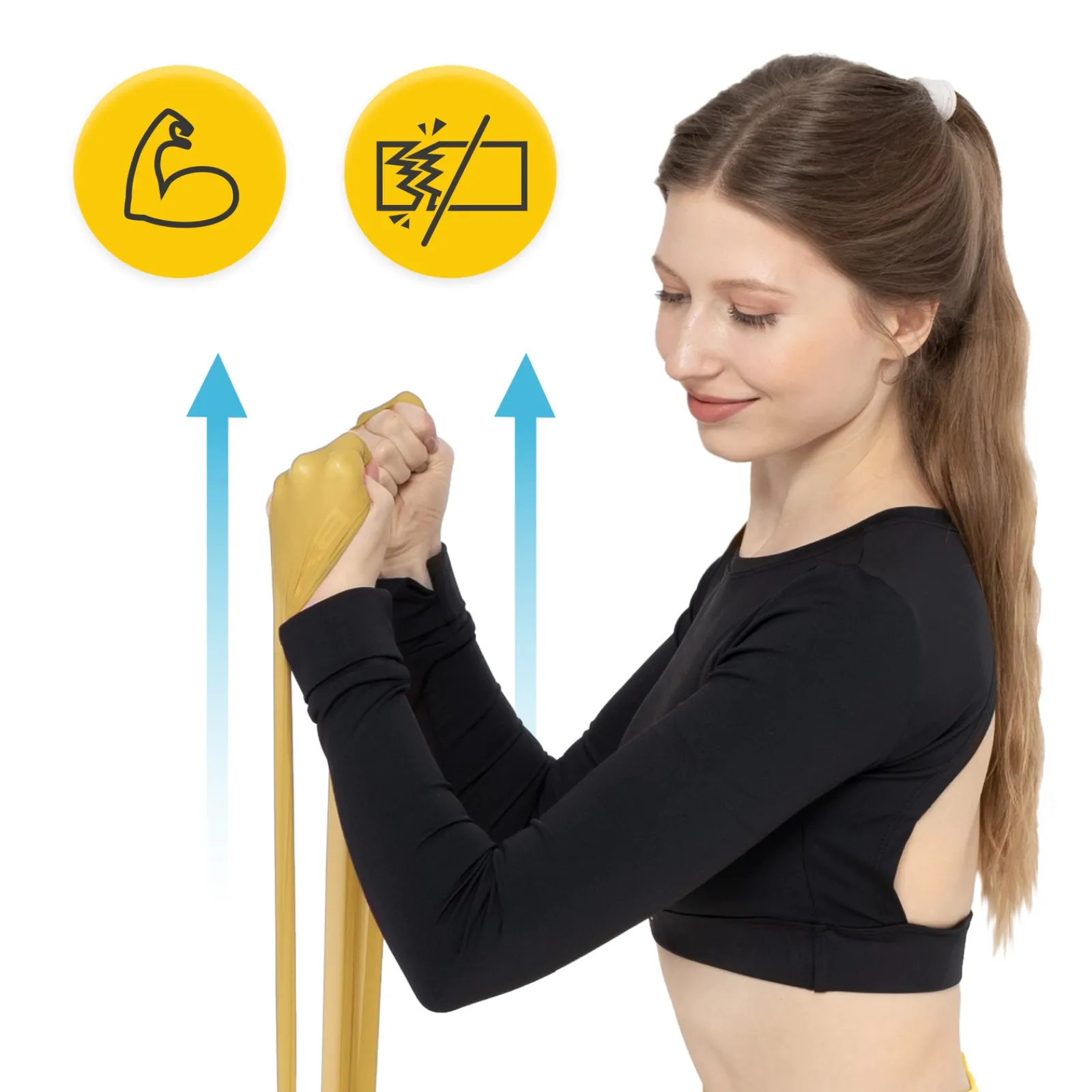 4FIZJO Taśma rehabilitacyjna FLAT BAND 25-35 kg New