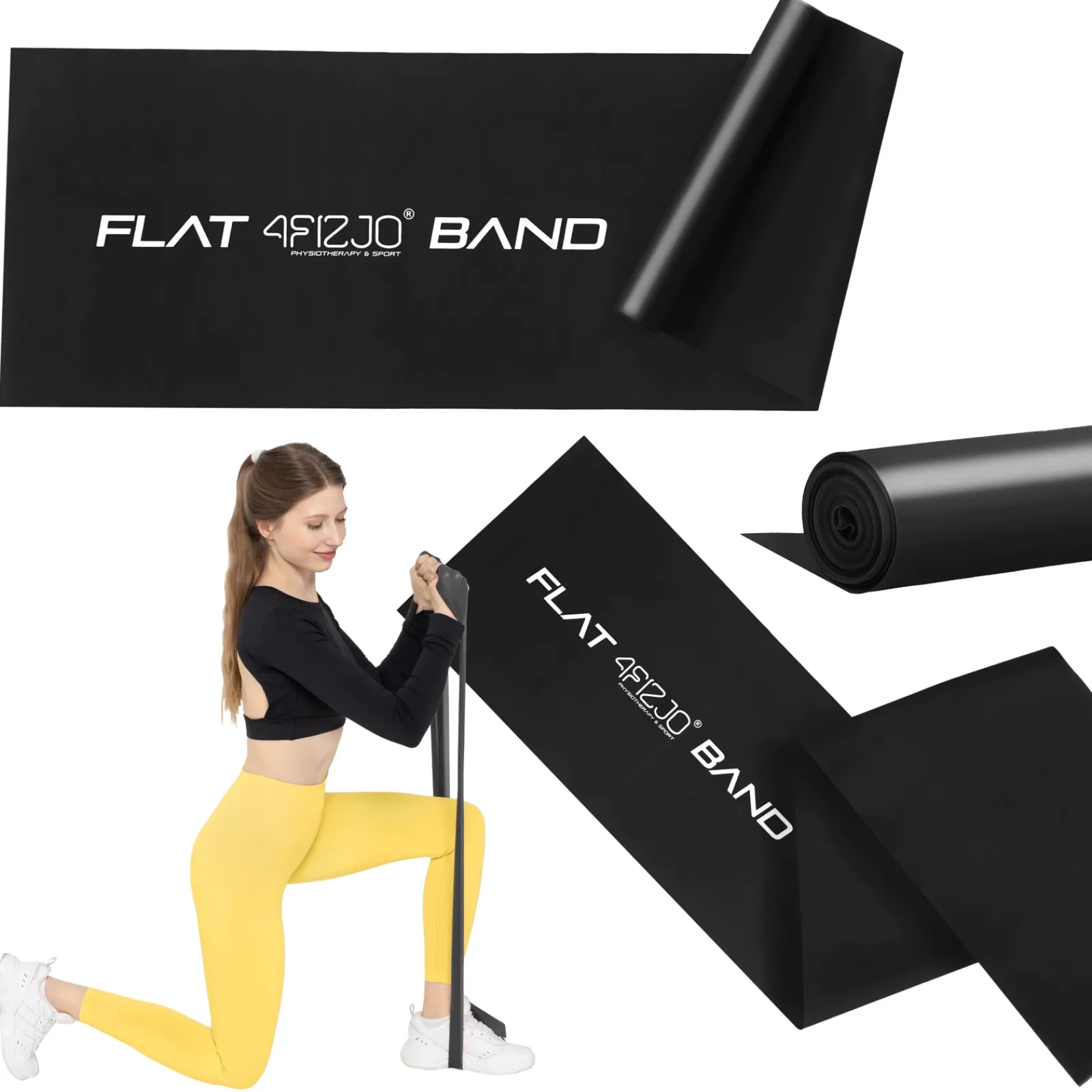 4FIZJO Taśma rehabilitacyjna FLAT BAND 12-15 kg Discount