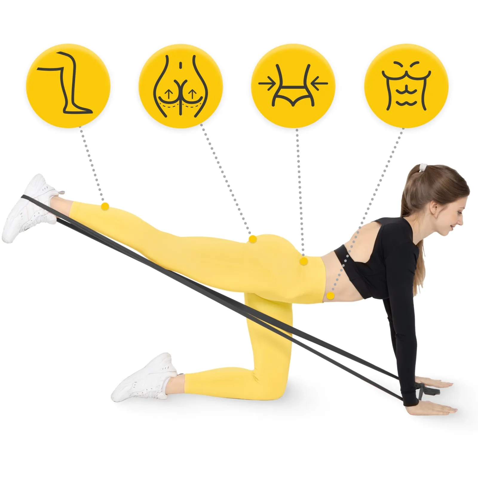 4FIZJO Taśma rehabilitacyjna FLAT BAND 12-15 kg Discount
