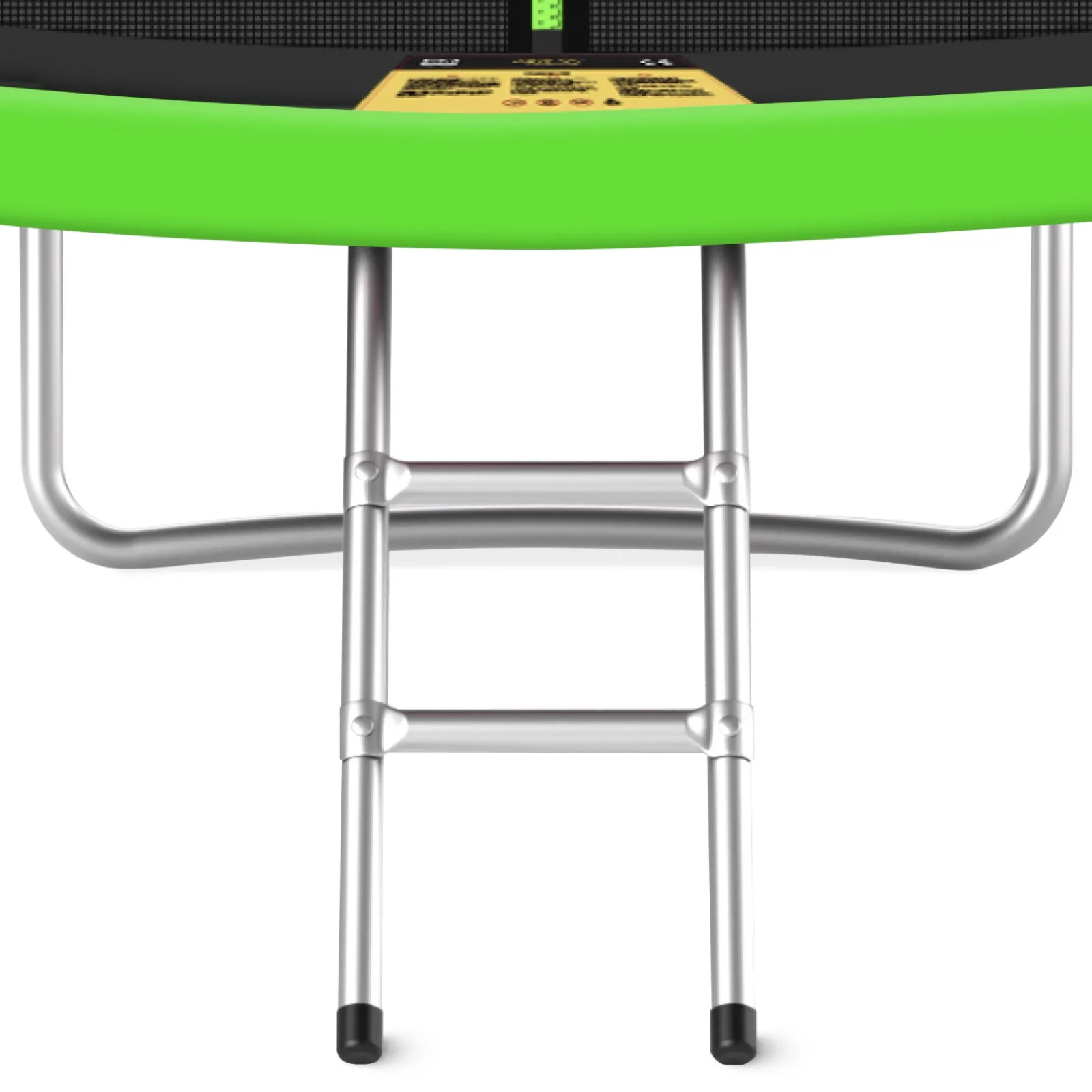4FIZJO Trampolina ogrodowa dla dzieci PRO 183 cm 6FT Zielony / Czarny Best
