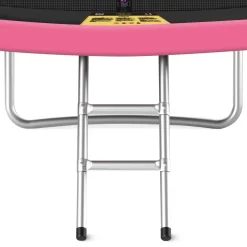 4FIZJO Trampolina ogrodowa dla dzieci PRO 252cm 8FT Różowy / Czarny Best