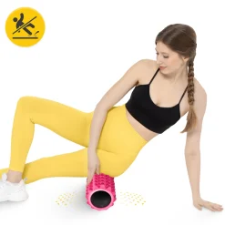 4FIZJO Wałek do masażu z wypustkami EVA 33 cm różowy Discount