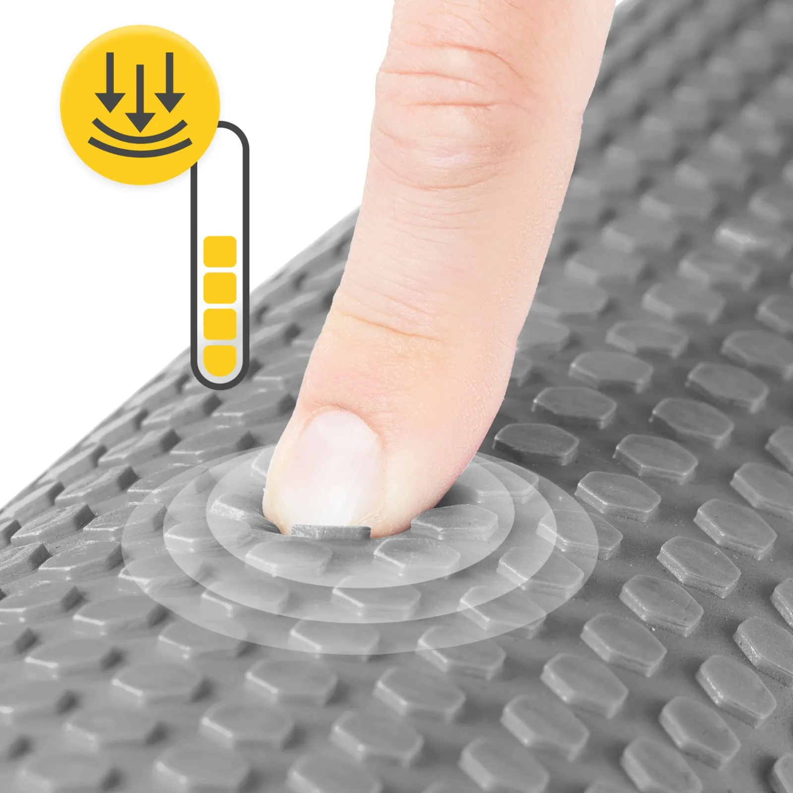 4FIZJO Wałek do masażu z wypustkami CARE+ 45 cm szary Online