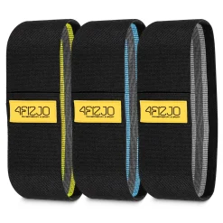 4FIZJO Zestaw 3 gum materiałowych do ćwiczeń HIP BAND Clearance