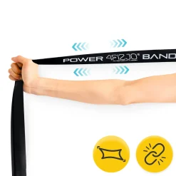 4FIZJO Zestaw 3 gum oporowych do ćwiczeń POWER BAND